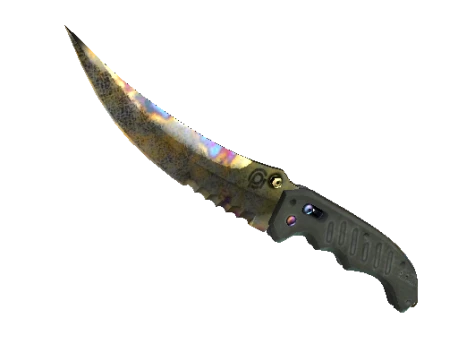 Stattrak Flip Knife Case Hardened Well Worn Cs Go Buy Sell On